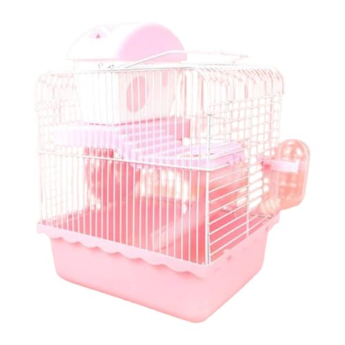 Jaula de transporte para hámster con excelente ventilación y asa cómoda 2