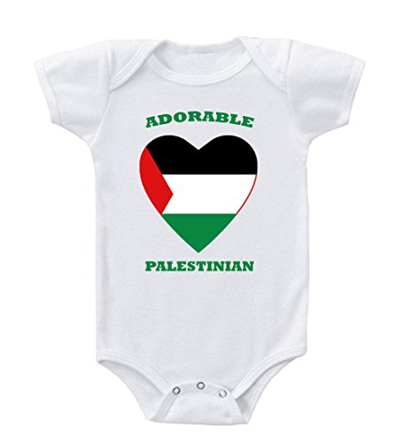 Adorable Palestinian Palestine Infant Toddler Bodysuit