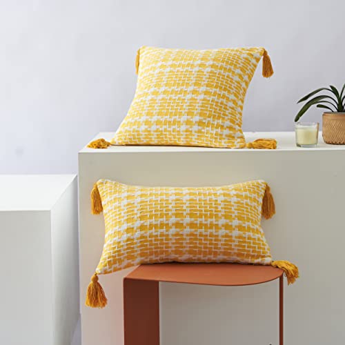 YunJeude �N�b�V�����J�o�[ 30 x 50cm 2���Z�b�g ��D�� �^�b�Z���t�� �A���e�B�[�N �V�m���Y�� �ΐ� �i�q�� �k�� ������� �C���e���A �G�� ���� �v���[���g ��G��ǂ� (�C�G���[ 30cm x 50cm)