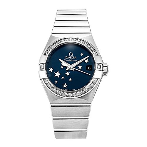 Omega Women's 12315272003001 Constellation Analog Display Swiss Automatic Silver Watch