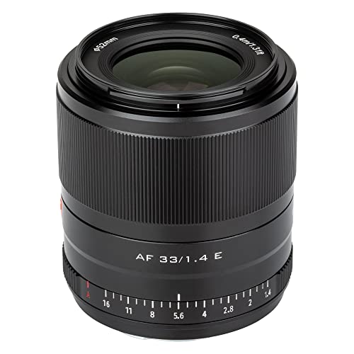 Objectif 33mm F1.4 Sony E focale fixe grand angle compatible a6500 a7