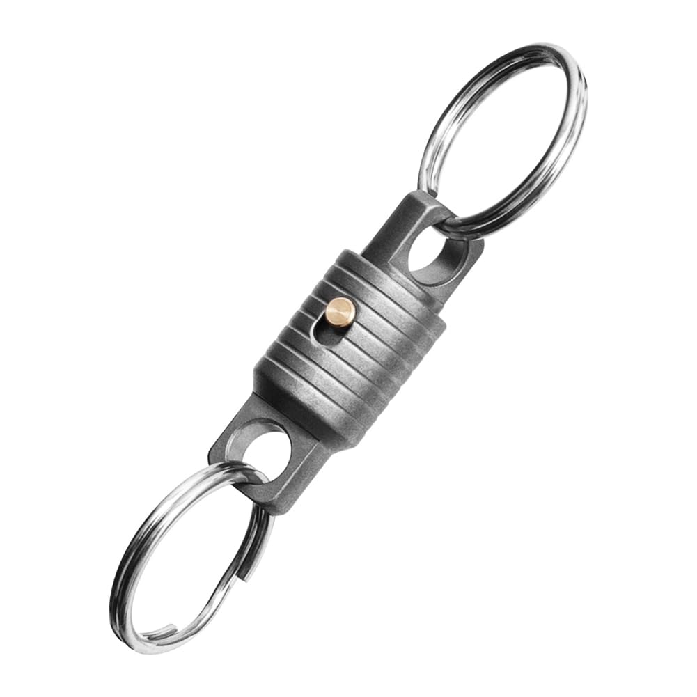 CTRLZS Titanium Alloy Mini Keychain Portable Quick Dismantling Household Outdoor Tool