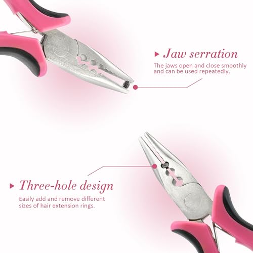 Pinzas para quitar extensiones 20 Imagen adicional