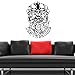 Produktbild XCGZ Stickers muraux Skull Halloween Sticker Death Decal Devil Poster Wall Stickers Car Window Art Wall Decals 58x84cm