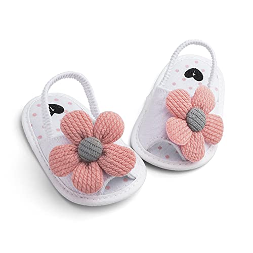 Baby Girls Flower Shoes Soft Sole Shoes Toddler Non Slip Shoes Sandals Leisure Baby Shoes for Indoor4