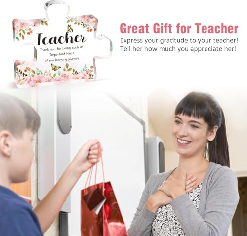 Image of Heart shaped plaque gift (Teacher)