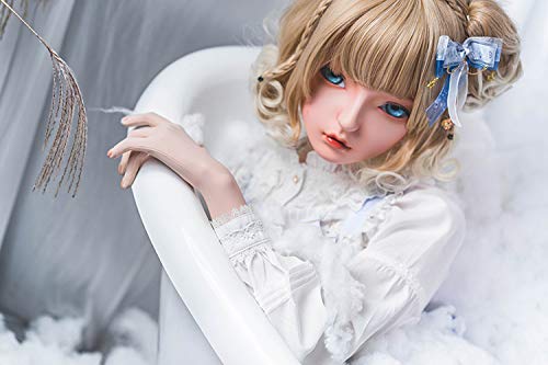 Amazon.co.jp: Dollkii Half Head Kigurumi Mask 白童樹脂製 フィ