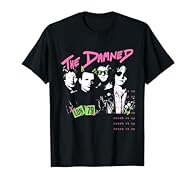 Official Licensed Merchandise for The Damned Lightweight, Classic fit, Double-needle sleeve and bottom hem. Lightweight, Classic fit, Double-needle sleeve and bottom hem