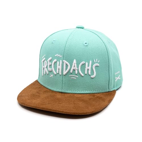 Hand und Feuer Snapback Cap Kinder Frechdachs Mint Canvas L