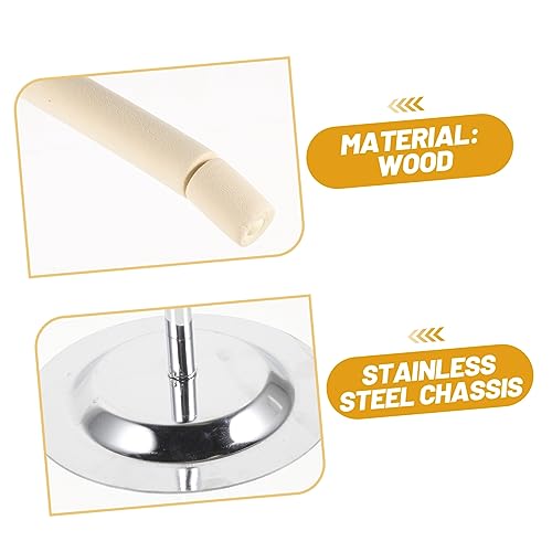 Portant compact en métal robuste avec base acier inoxydable pour dressing - 3