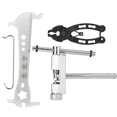 POENVFPO Alicates para Cadena de Bicicleta, Herramienta de Reparación de Corte, Acero Inoxidable, Desmontable Rápido para Bicicleta de Montaña y Carretera