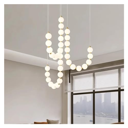 Plafonniers suspendus LED pour salon et escalier au design moderne - 4