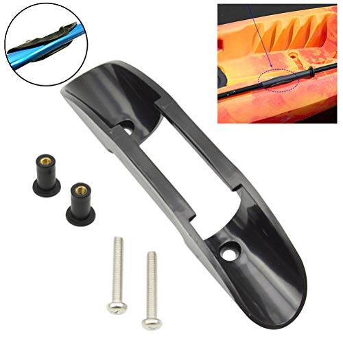 Weneye Soporte para Clip de Remo de Kayak, Abrazadera Universal para Soporte de Remo de Kayak, Tornillos, fácil instalación, Accesorios para Kayak