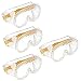 hand2mind 5-Inch Childrens' Safety Glasses, Easy to Label Goggles for Chemical Splash or Projectile | For Kids At Home, Classroom, Labs (Pack of 4)