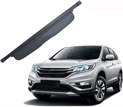 Cubreobjetos retráctil para CRV 2012-2016: cubierta extensible de maletero trasero duradera 2