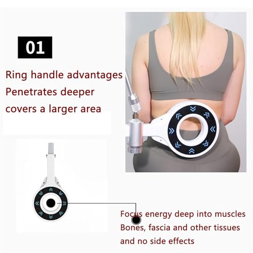 Dispositivo per terapia magnetica, intensità e frequenza regolabili per un efficace sollievo dal dolore, soluzione non invasiva per dolori alla schiena e alle spalle