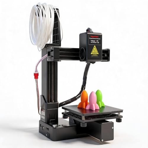 SENECESLI 3D Printer, Compact Small FDM 3D Printer for Kids and...