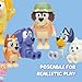 Bluey Super Fan Figurines for Toddlers Set, 11 Character Pack with Exclusive Figures, Toddler Figurine Toys Includes Bluey, Bingo & More, Ages 3+