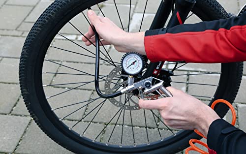 Einhell Accessoires voor bandeninflatorcompressor (werkdruk 0-8 bar, exacte bandenspanning, controle van de bandenspanning, afvoerklep) - Afbeelding 3