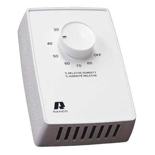 Fantech FH 20 Dehumidistat, Wall Mount, 12V-115V/10 Amp