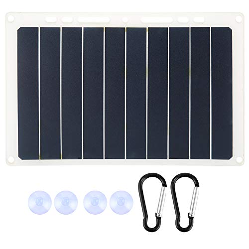 10W Portable Panel Charger with USB Output, Waterproof for Outdoor Phone Charging