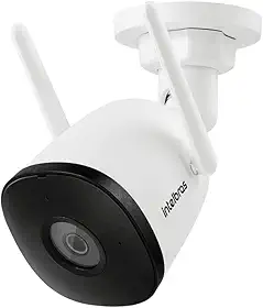 Câmera Inteligente Compatível com Alexa Wi-Fi Full HD iM5 SC Branco Intelbras