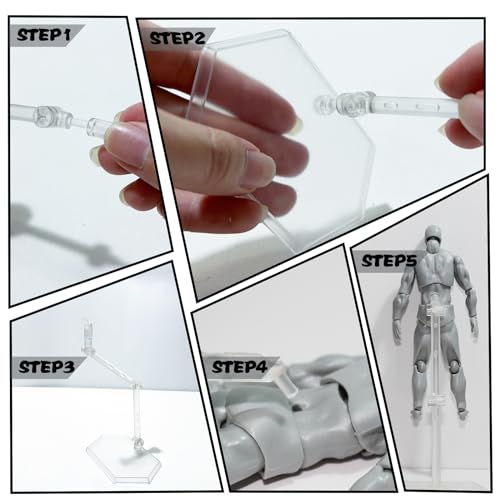 Axitwxit SS-034 Manikin Figure Drawing Supplies Drawing Tools, Mannequin thumb #5