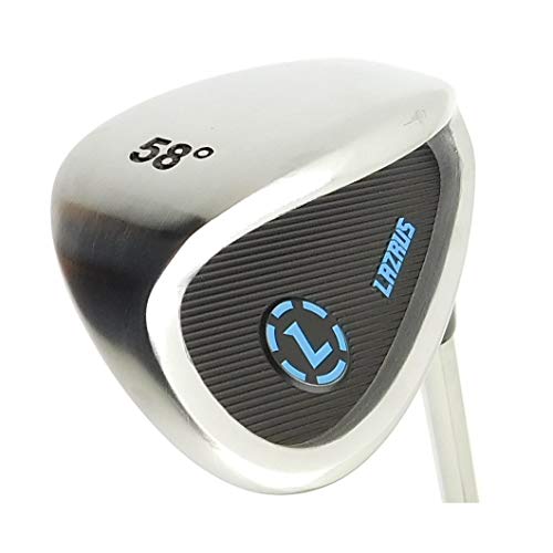 LAZRUS Premium Sand Wedge Anti Duff Thick Sole Loft Wedge Golf Club