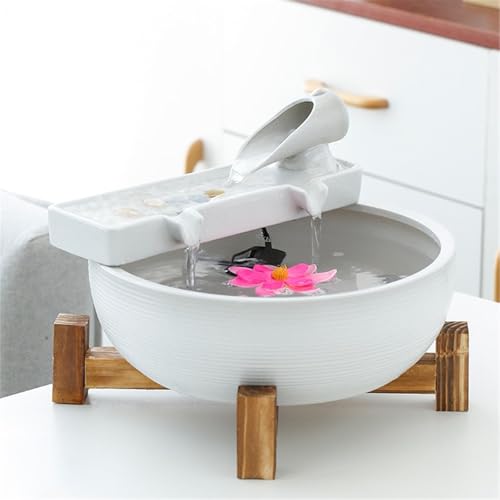 Fuentes de escritorio decorativas para sala de estar moderna 4