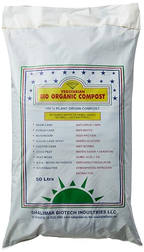 Shalimar Vegetarian Bio Organic Compost - 50 Ltr