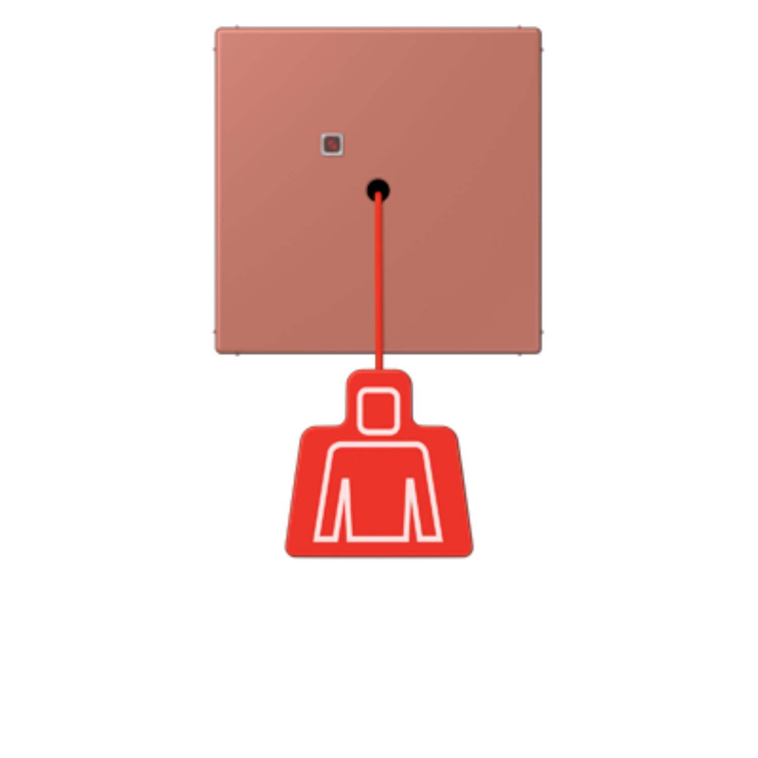 Bouton poussoir avec poignée JUNG NRSLC0834ZT236 haute précision