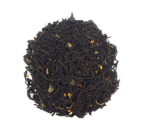 Image of Siyacha Tea Citrus Black Tea , 250 Grams , Premium Assam Orthodox Tea , Orange Peel , Lemon Peel Blend , Light Strength , Bright and Zesty Flavor , Healthy Losse Leaf , Refreshing Summer Beverage , Makes 125 Cups (approx)