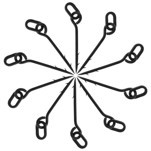 POPETPOP Crimp Sleeves Fishing Essentials Bait Spikes Angling Terminal Tackle Spikes Easy-Attach Screws