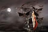 Poster Del Nido - sacrificio - Sexy Gothic Frau mit 