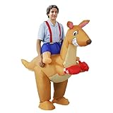 InfleasJoiy Kangaroo Boxer Knight Adult Fun Costume, Best Decoration for Parties, Gatherings, Holiday Celebrations and Masquerades