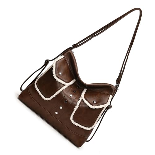 Sac hobo épaule en cuir de qualité supérieure pour femme et fille au design intemporel