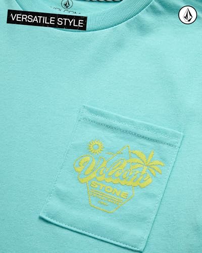 Volcom Girls Crop Top - Short Sleeve Cropped Girls T Shirts Crewneck Summer Tops (Size Runs Small Size Up Recommended)4