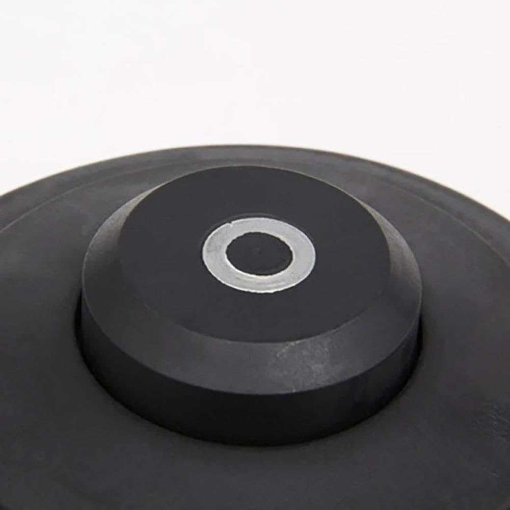 M8 Aluminio Nylon Bump Feed Spool 2-Line Cutter Head para Lawn Mower Equipo de energía Exterior Parte de reemplazo