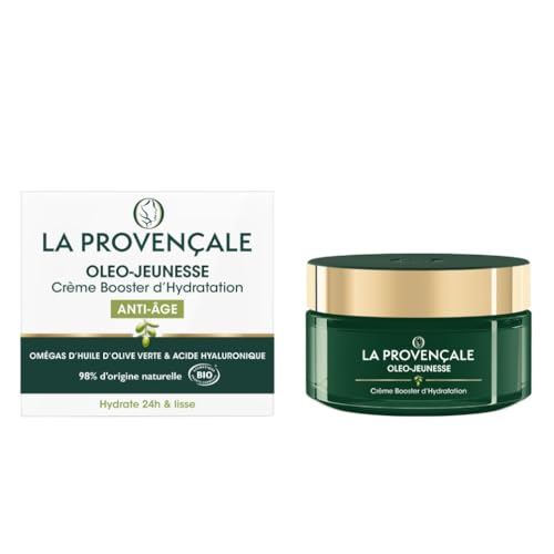 La Provençale Oleo-Jeunesse - Crème Booster d'Hydratation Anti-âge Certifiée Bio
