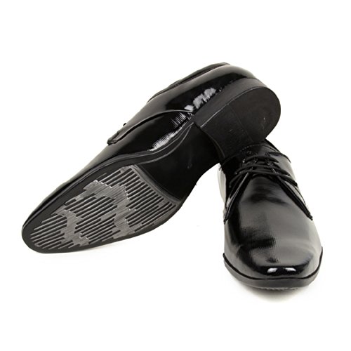 Buy Kosher Men's Black Patent Leather Formal Shoes [KS096] 9 at Amazon.in
