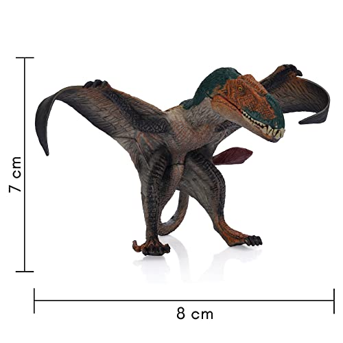 Image of Realistic T Rex Dinosaur Animal Figure for Kids Real Textured Dinosaurs Toy (Pterosaur (27F)