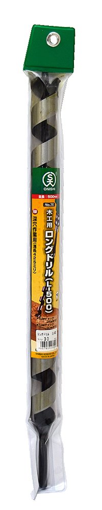 Amazon.co.jp: 大西工業 ロングドリル L-500 (NO.7E) NO7E-300 (金属