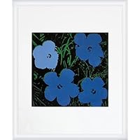 Amazon.co.jp: ポスター アンディ ウォーホル Flowers 1964 Blue&Green