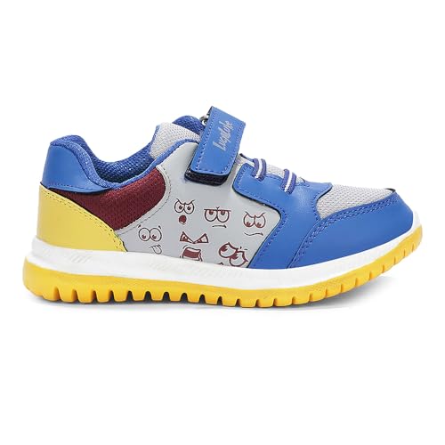 Image of Liberty Lucy & Luke JAMIE-K5E Casual Shoes for Kids - Royal Blue Slip-On Sneakers for Boys & Girls | Memory Foam Insole, Lightweight Everyday Shoes for School, Play, Daycare & Family Outings