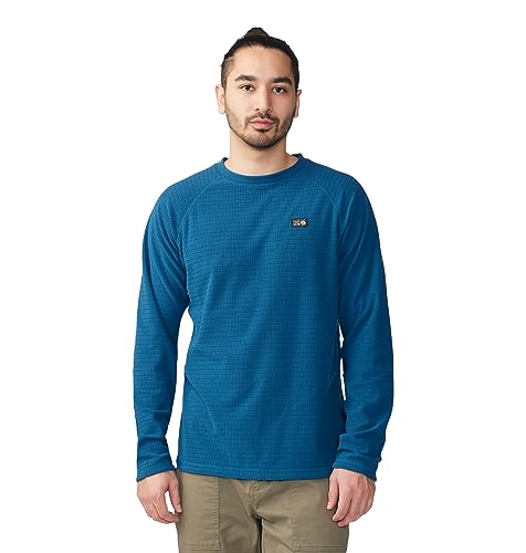 Mountain Hardwear Men's Summit Grid Ls Crew