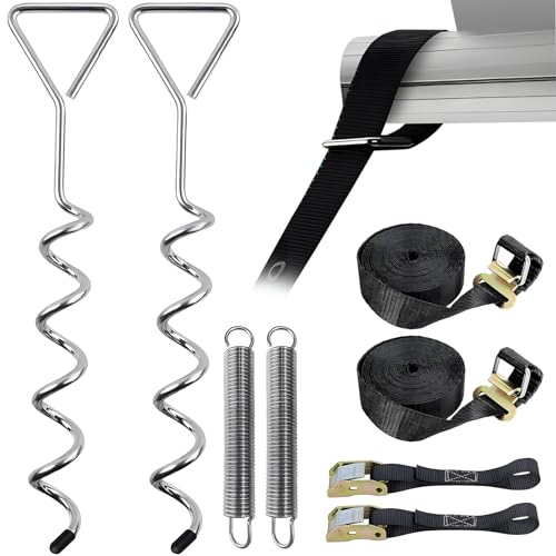 Sturmband Markise Set für Thule Omnistor, Sturmsicherung für...