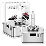 Asasytal D5S 35W Xenon-Scheinwerferlampen, 6000K Reinweiß 12V Fern/Abblendlicht HID Lampe, 2 Stück