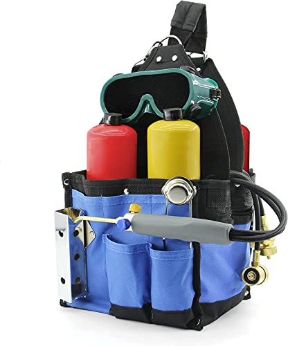 Rx Weld Welding Torch Bag Cylinder Holder Rack With Torch Holder(Gas Cylinders And Torch Not Included) #TOP16