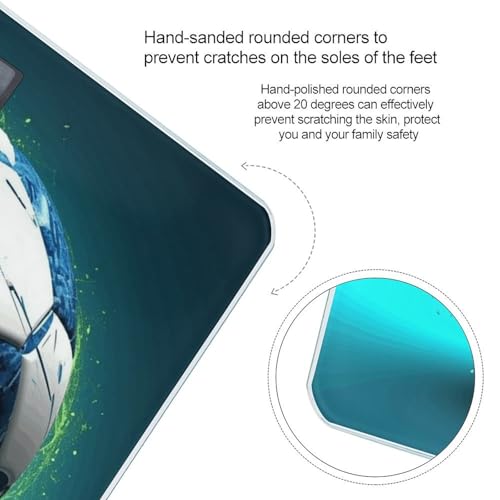 Balanza Digital de Baño con Diseño Balón de Fútbol miniatura 4