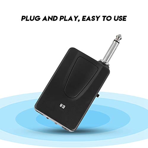 draadloze microfoon, dynamisch, handmicrofoon, VHF-systeem van metaal, met oplaadbare ontvanger voor karaoke, bruiloft, DJ, feest, toespraak, kerk, klas - Image 8